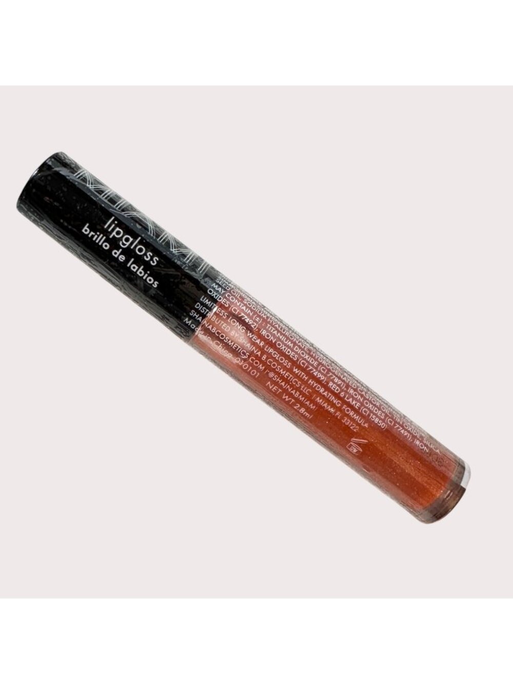 Shaina B Miami Heat Wave Lip Gloss 2.8ml - Hydrating Long-Wear Formula